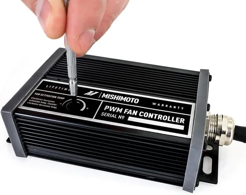 Vista 6 de Mishimoto MMFAN-PWM-UBK Controlador de ventilador de modulación de ancho de pulso, negro