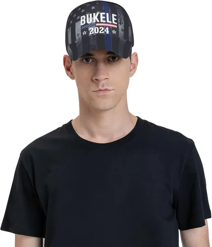 Vista 7 de Nayib Bukele 2024 - Gorra Tucker Gorras de béisbol ajustables, color negro, Negro