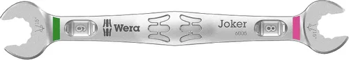 Vista 11 de 6005 JOKER 4 SET 1 LLAVE DE DOBLE EXTREMIDAD ABIERTA, 4 PIEZAS