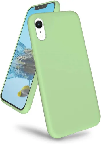 Vista 16 de Compatible with iPhone XR Case, Drop Protection Liquid Silicone Gel Rubber Full Body Bumper Cover with Soft Microfiber Shockproof Phone Case for