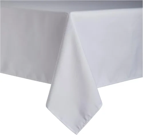 Vista 13 de Mantel redondo marfil Poliéster lavable Resistente a las arrugas 120 pulgadas Mantel de mesa de alta calidad para vacaciones, bodas, fiestas