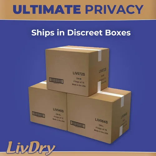 Vista 8 de LivDry Ultimate - Ropa interior para incontinencia para adultos, alta absorción, protección contra fugas, talla S, paquete de 18
