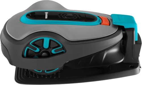 Vista 6 de GARDENA 15101-20 SILENO Life - Cortacésped robótico automático, con aplicación Bluetooth y cable delimitador, uno de los más silenciosos de su