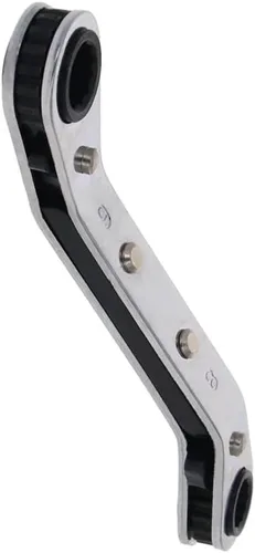 Vista 11 de Auniwaig 1/4 "-5/16 "Llave de trinquete reversible Cr-v Offset doble caja final llave de trinquete doble caja final llave de trinquete 1pcs