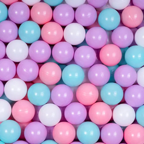 Vista 11 de Paquete de 100 pelotas para piscina de bolas - Bolas de plástico a prueba de aplastamiento y libres de BPA para carpa, casa de juegos, juguete