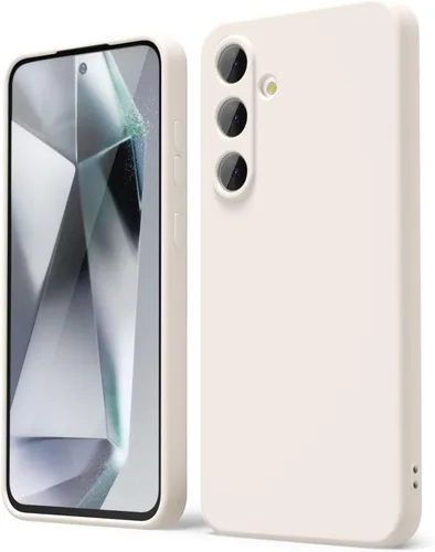 Vista 256 de oakxco Funda para teléfono Samsung Galaxy S8 de silicona líquida, delgada y fina de gel de goma suave TPU cubierta protectora simple llana