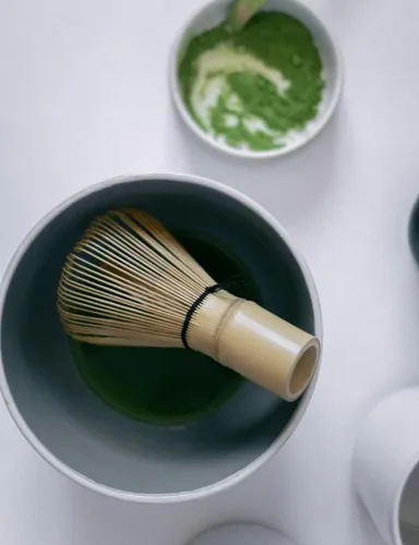 Vista 4 de Maredash Juego de Batidor Matcha, Batidor Matcha, Juego de Matcha, Batidor de Bambú, Kit Matcha, Agitador Matcha Chasen, Hecho de 100% Bambú