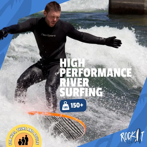 Vista 5 de Rock-It - Tabla de surf CHUB Soft Top de 4 pies y 10 pulgadas, para niños y mini, fácil de remar y maniobrable para principiantes Amarillo