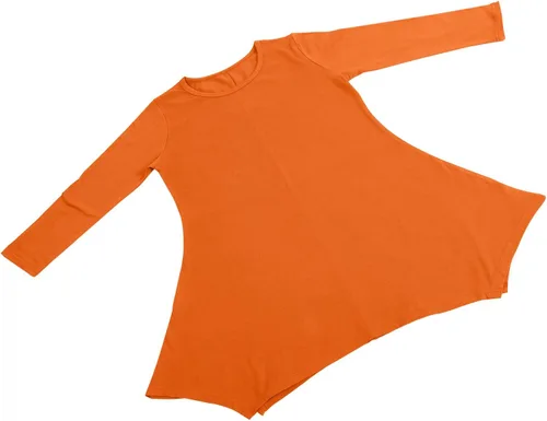 Vista 4 de Topdress Vestido tipo túnica holgada de manga 34 para mujer