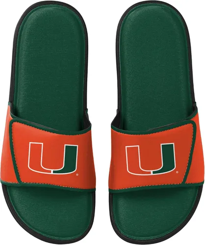 Vista 70 de FOCO Sandalias deportivas de espuma para ducha con logotipo de equipo universitario de la NCAA para hombre