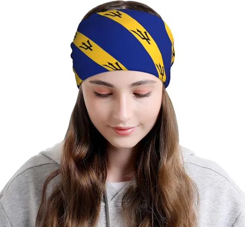 Vista 5 de Lindo gorro multifunción con bandera unisex elástico diseño de calavera bufanda de moda holgada para hombres y mujeres