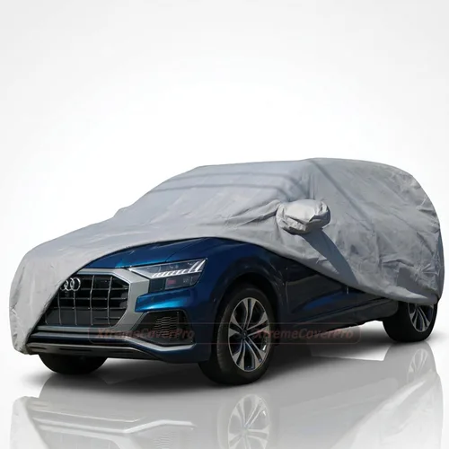 Vista 10 de Funda de coche compatible con Audi Q8 SQ8 RSQ8 SQ8 XTREMECOVERPRO Diamond Series 2019 2020 2022 2022 2023 2024 2025 negro