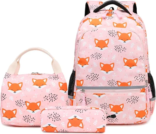 Vista 7 de Mochilas escolares para niñas niños y adolescentes