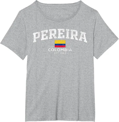 Vista 74 de Camiseta Pereira Colombia, Negro