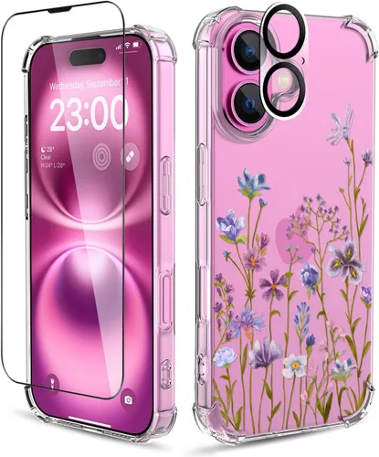 Vista 17 de Funda para iPhone 13 y iPhone 14 (6.1 pulgadas), funda protectora delgada de poliuretano termoplástico suave a prueba de golpes, bonito