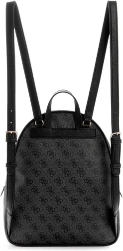 Vista 2 de GUESS Mochila grande Manhattan para mujer, Coal Logo