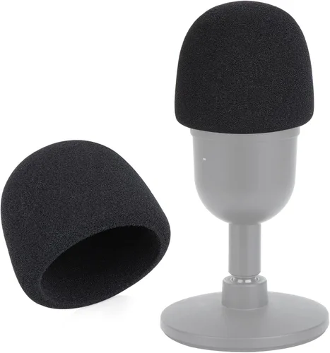 Vista 9 de Blue Yeti Nano Pop Filter - Funda de micrófono profesional para parabrisas compatible con micrófono Yeti azul