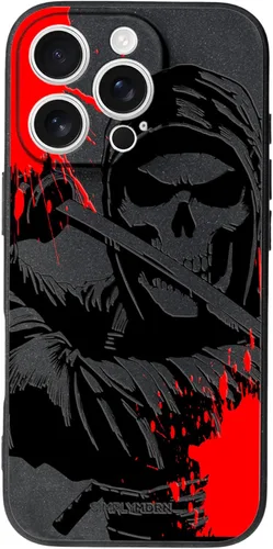 Vista 116 de SIMPLYMDRN Funda delgada para iPhone 12 Pro Max, diseño de guerrero, funda genial para hombres, funda de soldado de combate, delgada y flexible