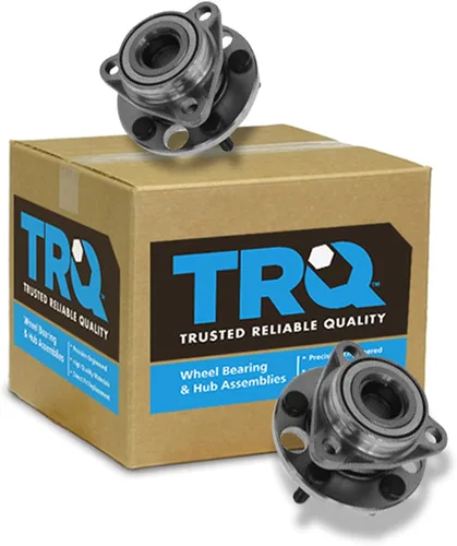 Vista 138 de TRQ Juego de 2 rodamientos de rueda delantera y conjunto de cubo compatible con Tesla 3 2020 Y 2018-2019 para Tesla 3 2020 Tesla Y AWD 2018-2019