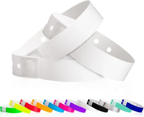 Vista 19 de Paquete variado de 500 pulseras de plástico holográficas para eventos de Paquete variado holográfico de 5