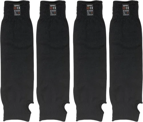 Vista 2 de 2 pares de mangas protectoras para brazos, protectores de brazo resistentes al calor, antiabrasión, brazalete de seguridad