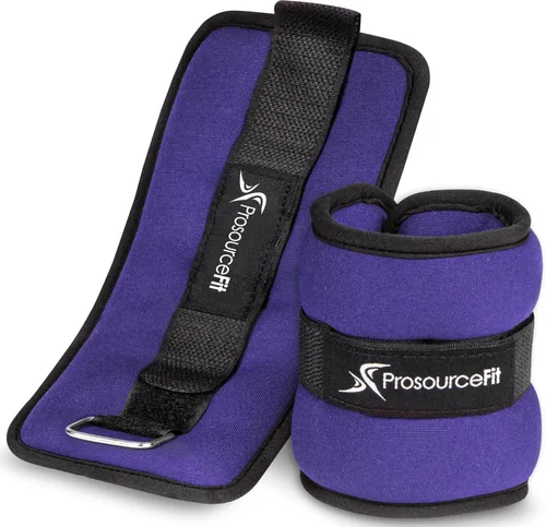 Vista 12 de Prosource Ankle/Wrist and Arm/Leg Weights Set of 2, Adjustable Strap 1 lb-5 lb, Adjustable Weight 15 lb, 10 lb, 7 lb for Men and Women