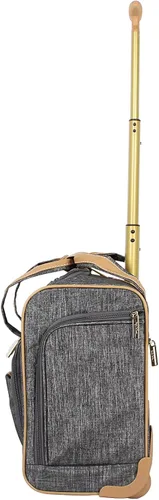 Vista 3 de Nicole Miller New York Kristina Collection 15" Under Seat Bag