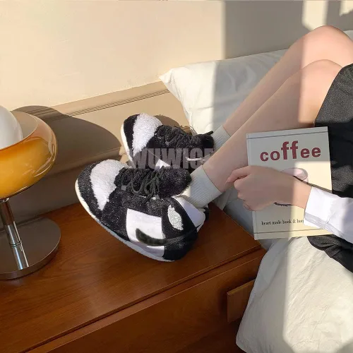 Vista 2 de MOLERFO Zapatillas deportivas de caña alta, unisex, talla única, ultra cómodas y acogedoras, mullidas como Jordan, para hombres y mujeres
