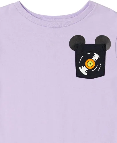 Vista 4 de Camiseta de manga larga Spotted Zebra, marca Tienda, de Disney, Star Wars, Marvel, para niño