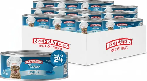 Vista 33 de Beefeaters Chicken Pate - Alimento húmedo para gatos, 3 onzas (paquete de 24 unidades), alimento húmedo para adultos con taurina, alimento húmedo