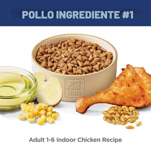 Vista 3 de Hill’s Science Diet Alimento seco para gatos de interior., Adulto