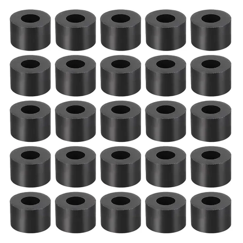 Vista 21 de YOKIVE 300 Pcs Black Round Spacer, Not Threaded Washers with High Insulation Effect, Keep Height Consistent, Great for M3 Screws (ABS, 3.2mmx7mmx2mm)