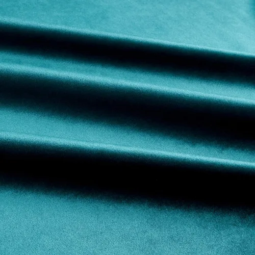 Vista 7 de Plush Darling Velvet Aqua, Fabric by the Yard