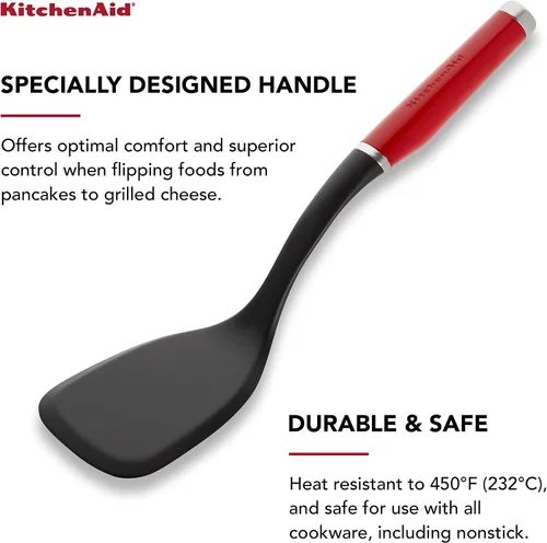 Vista 3 de KitchenAid KE015OHERA - Espátula corta de nylon Classic