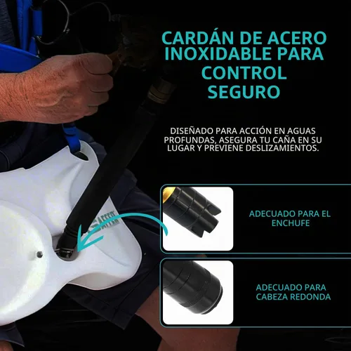Vista 7 de GAFFER SPORTFISHING Arnés de hombro para cinturón de pesca, soporte de caña de lucha contra peces en alta mar Stand-up offshore fishing harness &