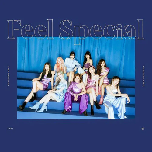 Vista 2 de JYP Twice - Feel Special [B ver.] (8º mini álbum) CD+88p Photobook+Papel de letras+5Photocards+Photocard dorado+Póster plegado (B ver)+Tarjeta