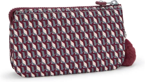 Vista 2 de Kipling Bolsa grande para mujer Creativity, kit de cosméticos versátil, organizador de viaje ligero Vino 3Dk