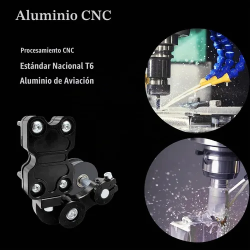 Vista 5 de Accesorios universales modificados para motocicleta, regulador de aleación de aluminio CNC, nuevo ajustador automático, tensor de cadena de rueda