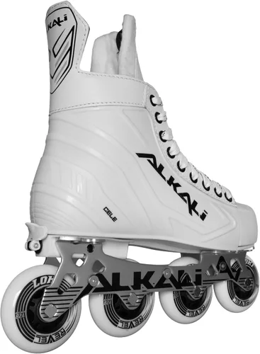Vista 4 de Alkali Cele - Patines de hockey en línea ajustables para jóvenes y jóvenes, nuevo