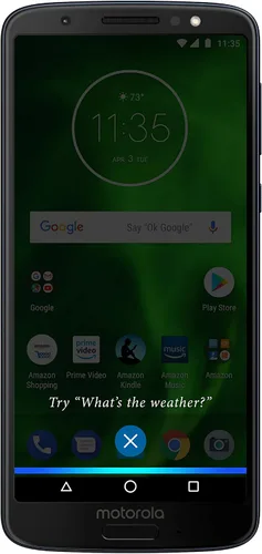 Vista 2 de Motorola Moto G6, teléfono desbloqueado de fábrica, - pantalla de 5.7 pulgadas.