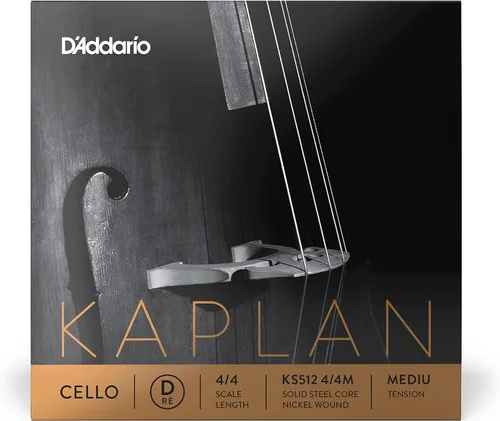 Vista 15 de D'Addario Kaplan - Cuerda única para violonchelo A - KS511 4/4M - Cuerdas para violonchelo - Escala 4/4, tensión media