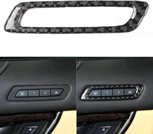 Vista 16 de NVCNX Fibra de Carbono Premium Real para Automóvil, Caja de Almacenamiento del Reposabrazos de la Consola Central, Tira Pegatina Calcomanía