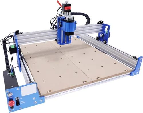Vista 4 de Máquina de grabado de bricolaje, kit de máquina CNC 4040, máquina de fresado profesional, máquina de grabado CNC de 100 W, máquina de grabado CNC