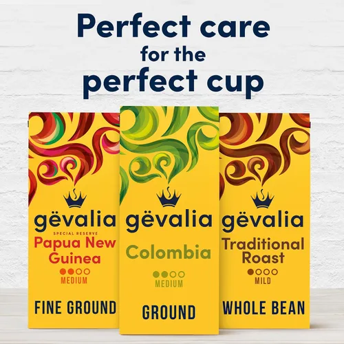 Vista 9 de Gevalia Café molido, Colombia tostado medio, bolsa de 12 onzas