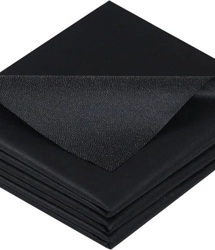 Vista 8 de PLANTIONAL Entretela adhesiva blanca no tejida: 39 x 72 pulgadas Interfaz ligera no tejida adhesiva con plancha de poliéster de un solo lado