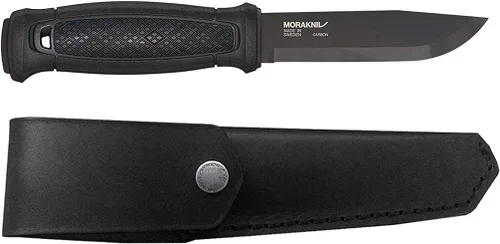 Vista 7 de Morakniv Garberg - Cuchillo de hoja fija de espiga completa con hoja de acero al carbono
