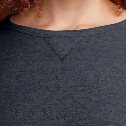 Vista 4 de Hanes - Sudadera EcoSmart con cuello redondo para mujer