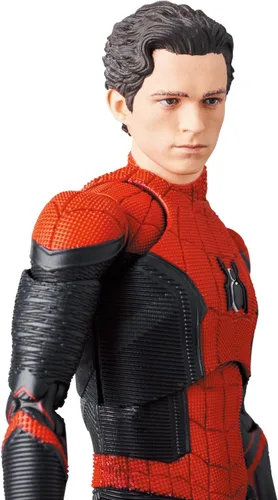 Vista 6 de Medicom: MAFEX Spider-Man en traje mejorado (Sin camino a casa)