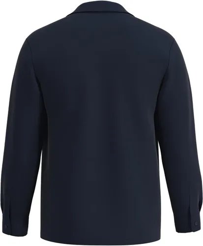 Vista 2 de Camisa de manga larga para hombre estilo guayabera cubano retro bowling DeMartinello