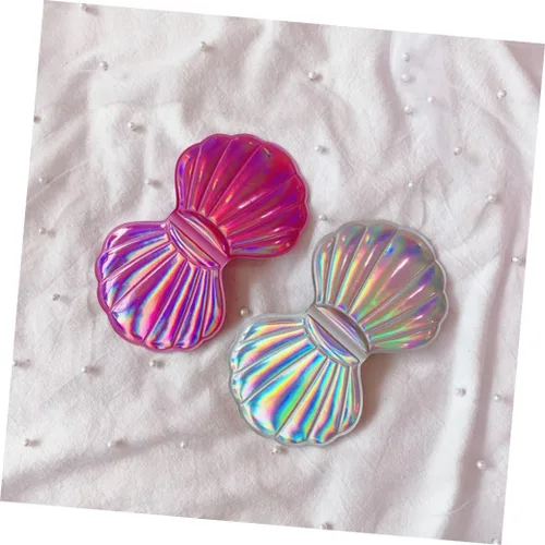 Vista 8 de Luxshiny Espejo de bolsillo para mujer, espejo de billetera delgado, plegable, portátil, compacto, de doble cara, plegable para maquillaje ()